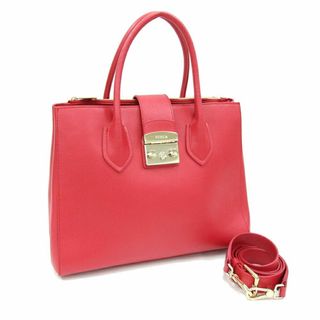 フルラ 2wayバッグ ショルダーバッグ(レディース)(レッド/赤色系)の
