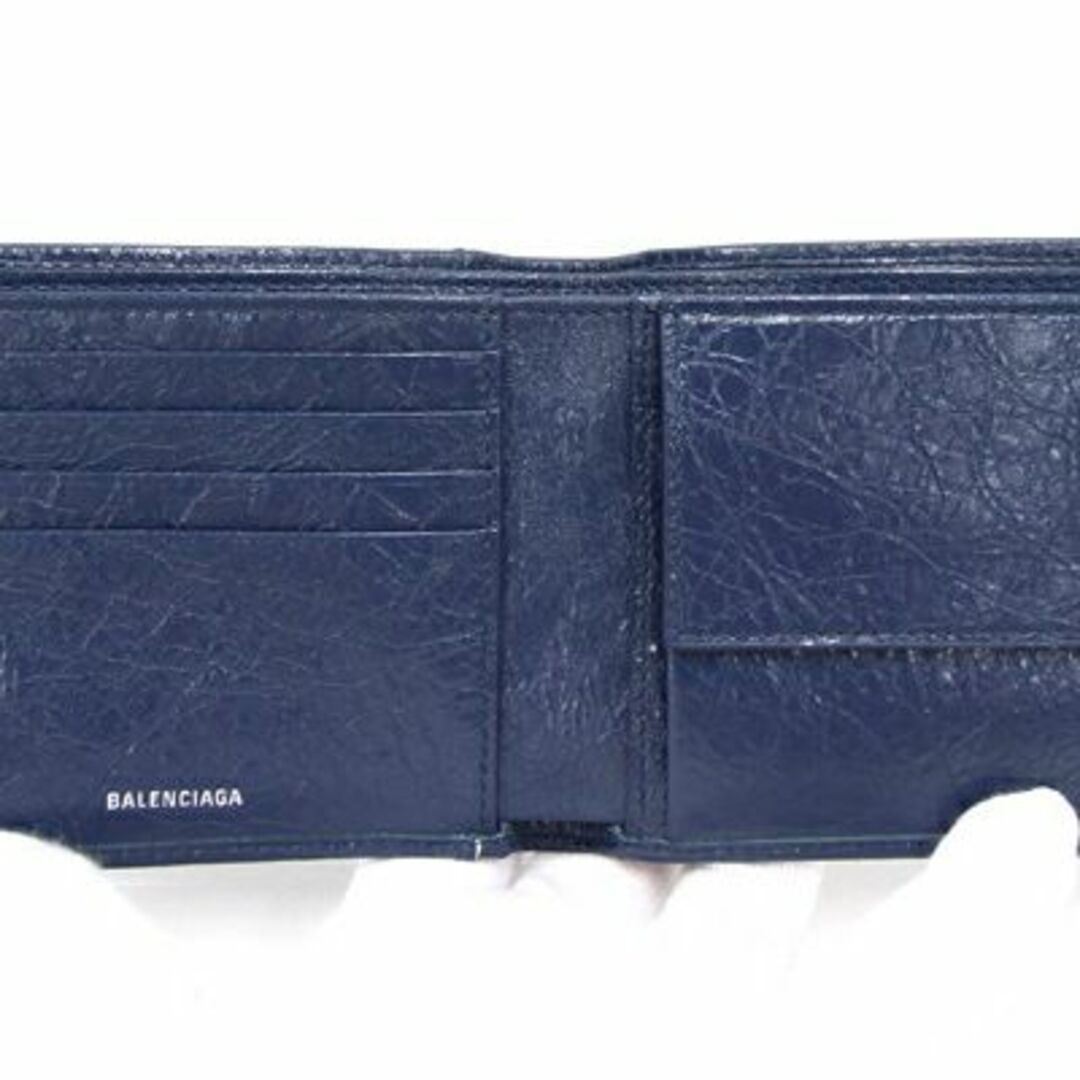 Balenciaga - バレンシアガ 二つ折り財布 スクエア コインウォレットの