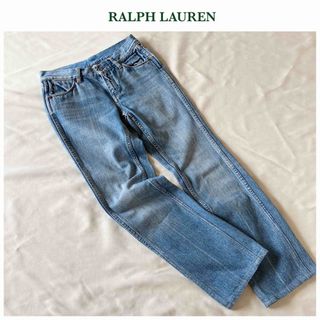 ラルフローレン(Ralph Lauren)のラルフローレン ダンガリーズ ビンテージ加工 ブーツカット デニム パンツ 9(デニム/ジーンズ)