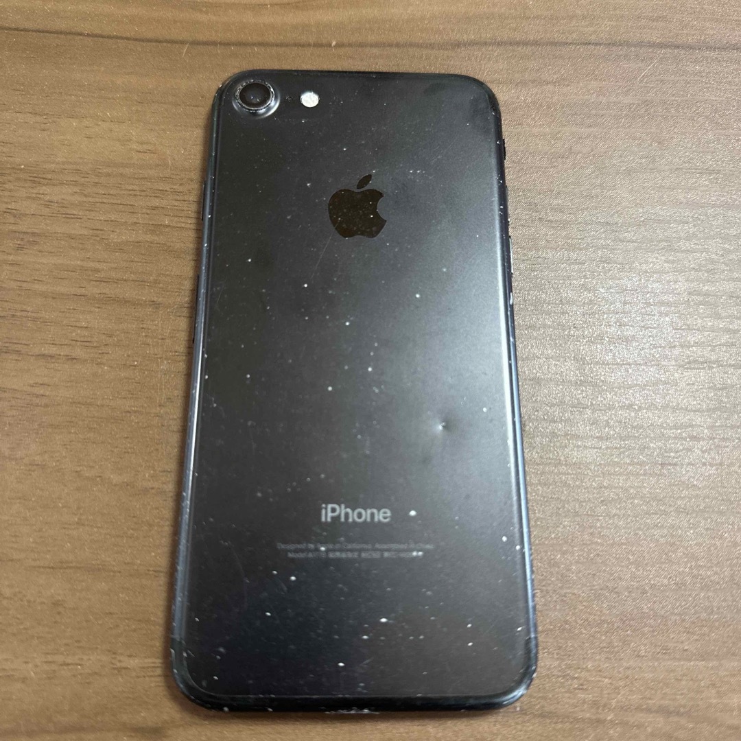 iPhone 7 128GB ブラック simフリー ジャンク品