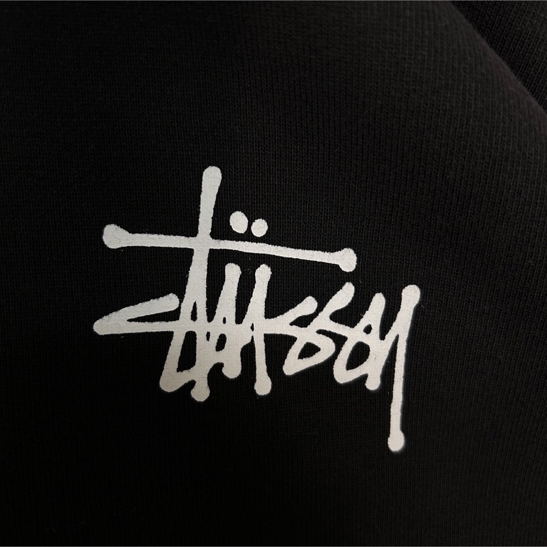 海外限定 ステューシー Stussy ブラック パーカー L