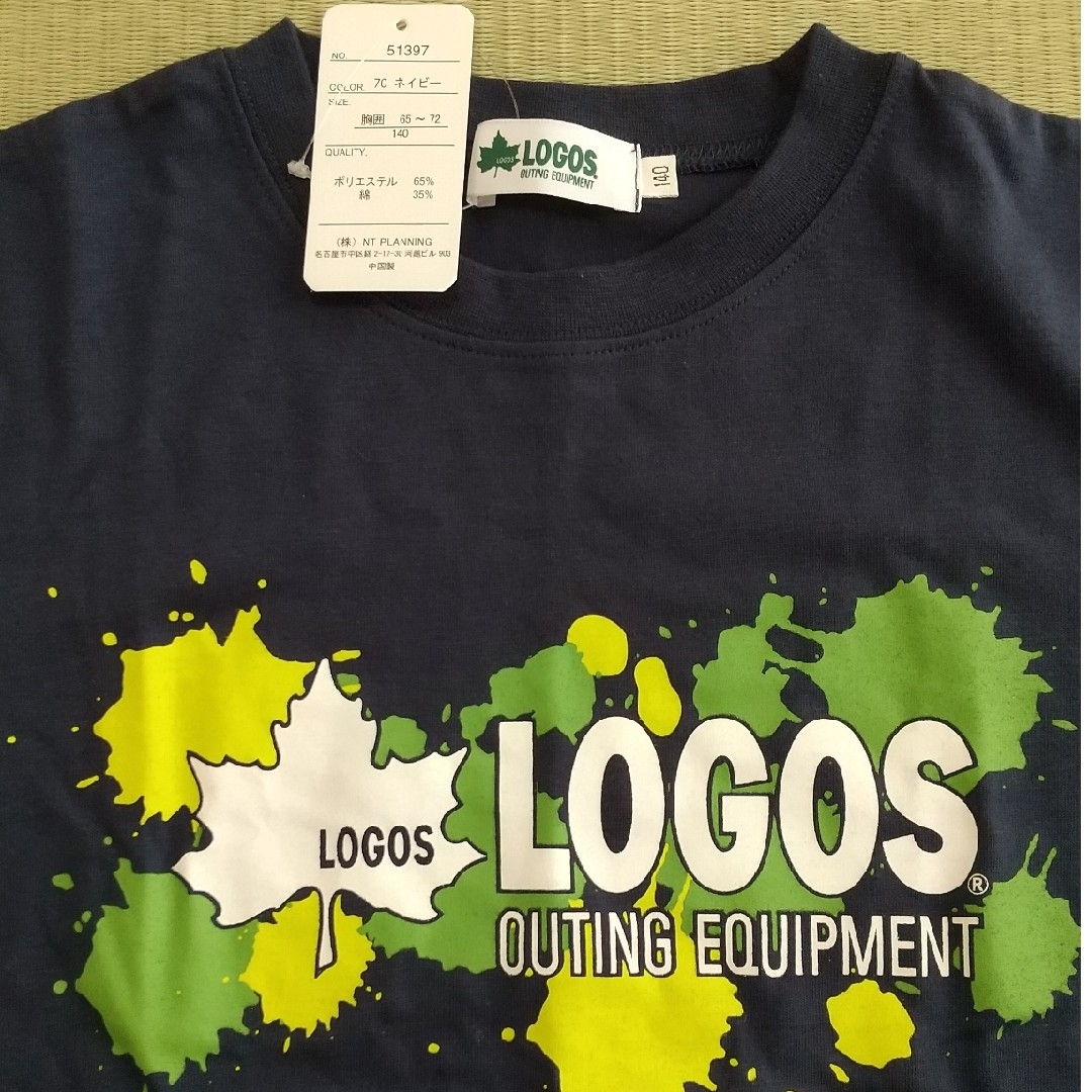 LOGOS(ロゴス)のLOGOS 新品Tシャツ140 キッズ/ベビー/マタニティのキッズ服男の子用(90cm~)(Tシャツ/カットソー)の商品写真
