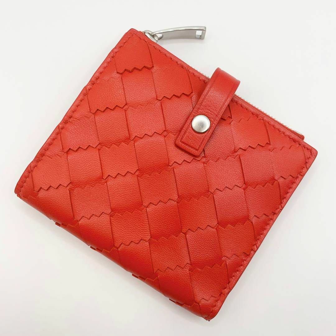 Bottega Veneta - 【新品未使用】BOTTEGA VENETA 二つ折り財布 本革
