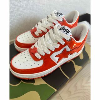 アベイシングエイプ(A BATHING APE)のBAPE STA ™ Low "Orange" (2022) us7(スニーカー)