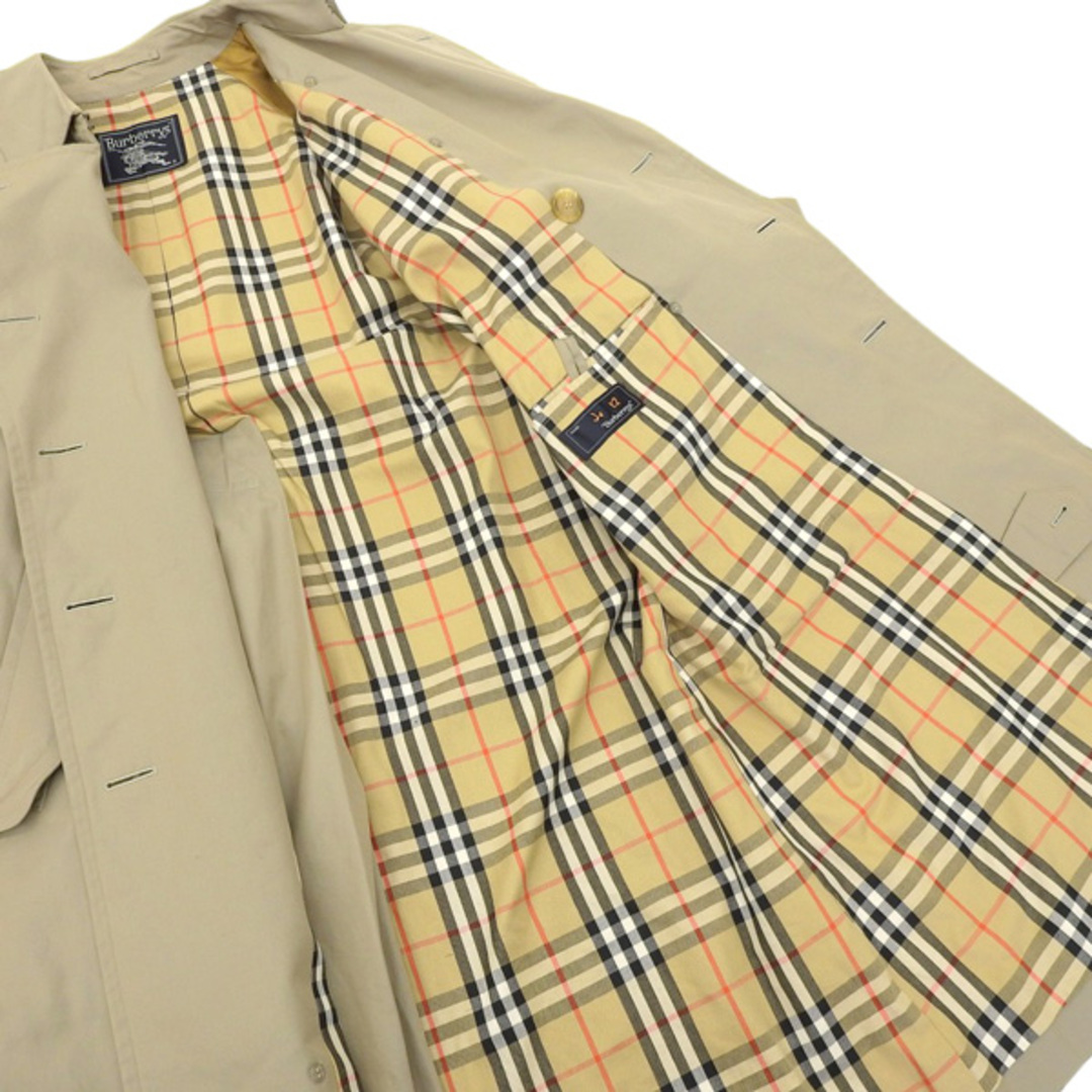 美品 バーバリーズ BURBERRYS コットン100% トレンチコート メンズ ベージュ 92 170 WRO83-902-41 C-TK83 Y02059