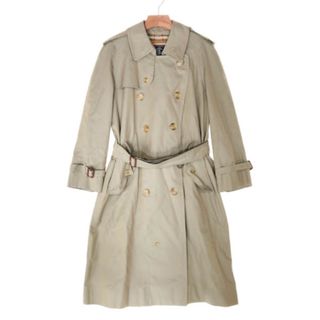 美品 バーバリーズ BURBERRYS コットン100% トレンチコート メンズ ベージュ 92 170 WRO83-902-41 C-TK83 Y02059