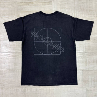 RECON - 90s ~ 00s Vintage RECON 特殊塗料 ロゴ Tシャツ L