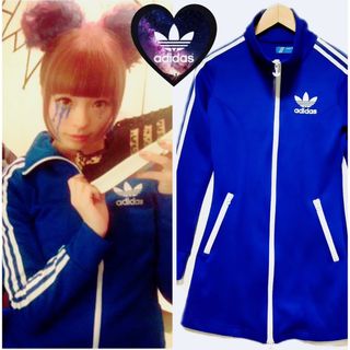 90s adidas アディダス 希少 ジャージ ドレス ワンピース 38