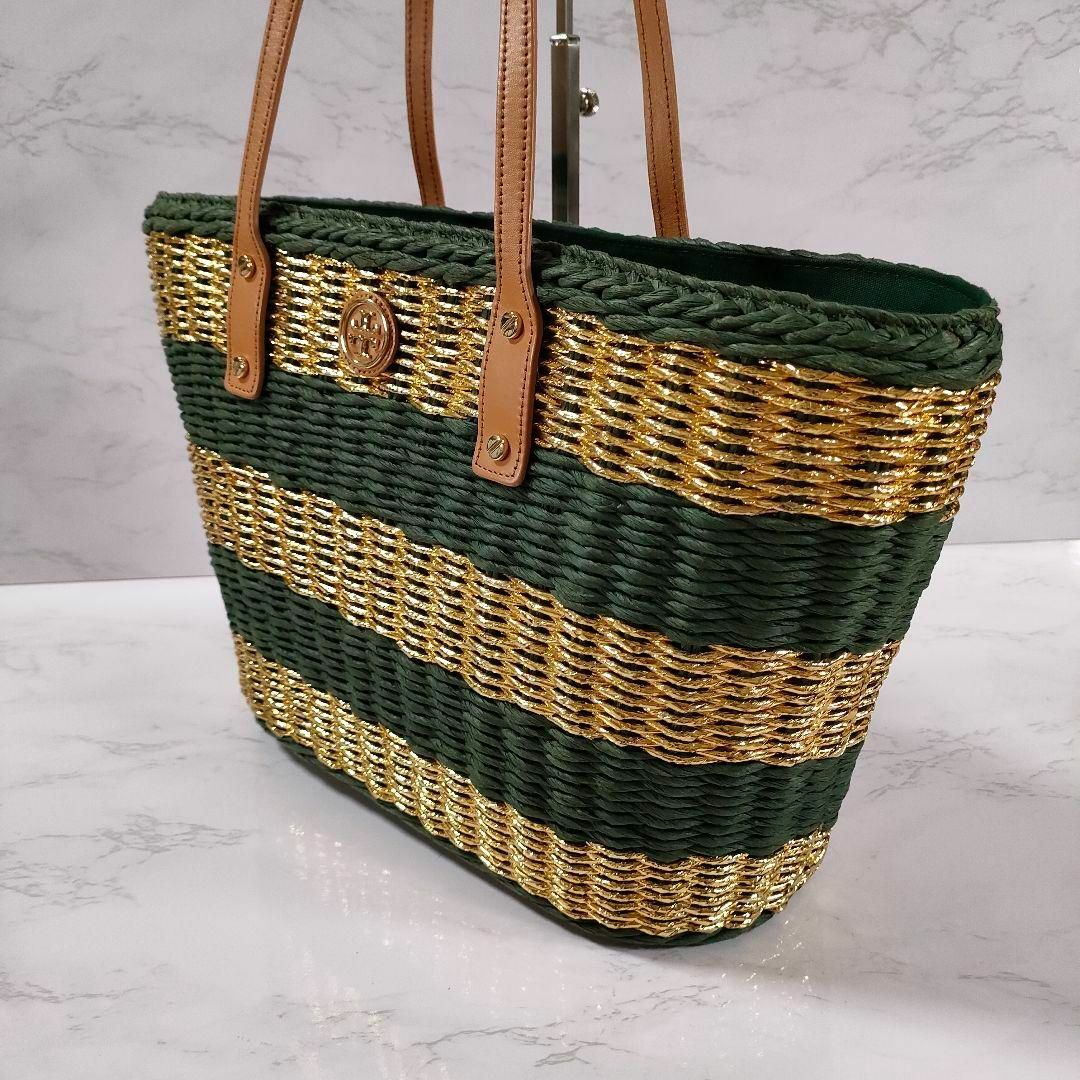 極美品‼️TORY BURCH トリーバーチ　ハンドバッグ カゴ レディース