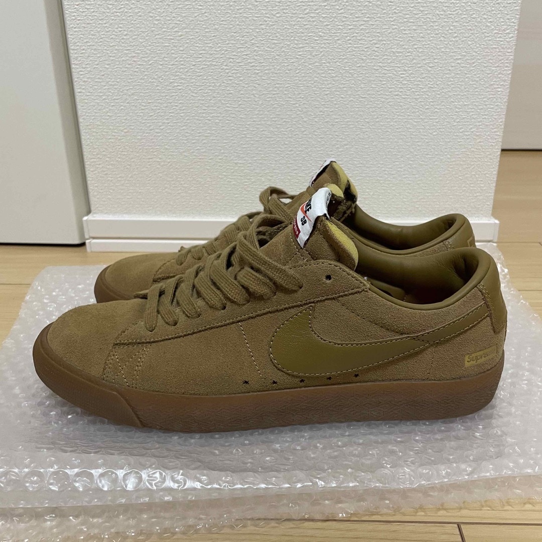 supreme NIKE SB 27.5 BLAZER LOW TAN 27.5