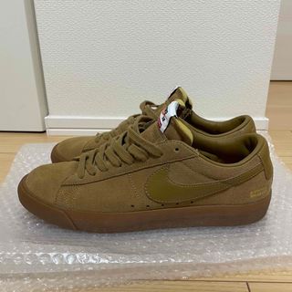 シュプリーム(Supreme)のsupreme NIKE SB 27.5 BLAZER LOW TAN 27.5(スニーカー)