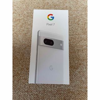 グーグルピクセル(Google Pixel)の【新品未使用】Google ピクセル7 128GB SIMフリー　ホワイト(スマートフォン本体)