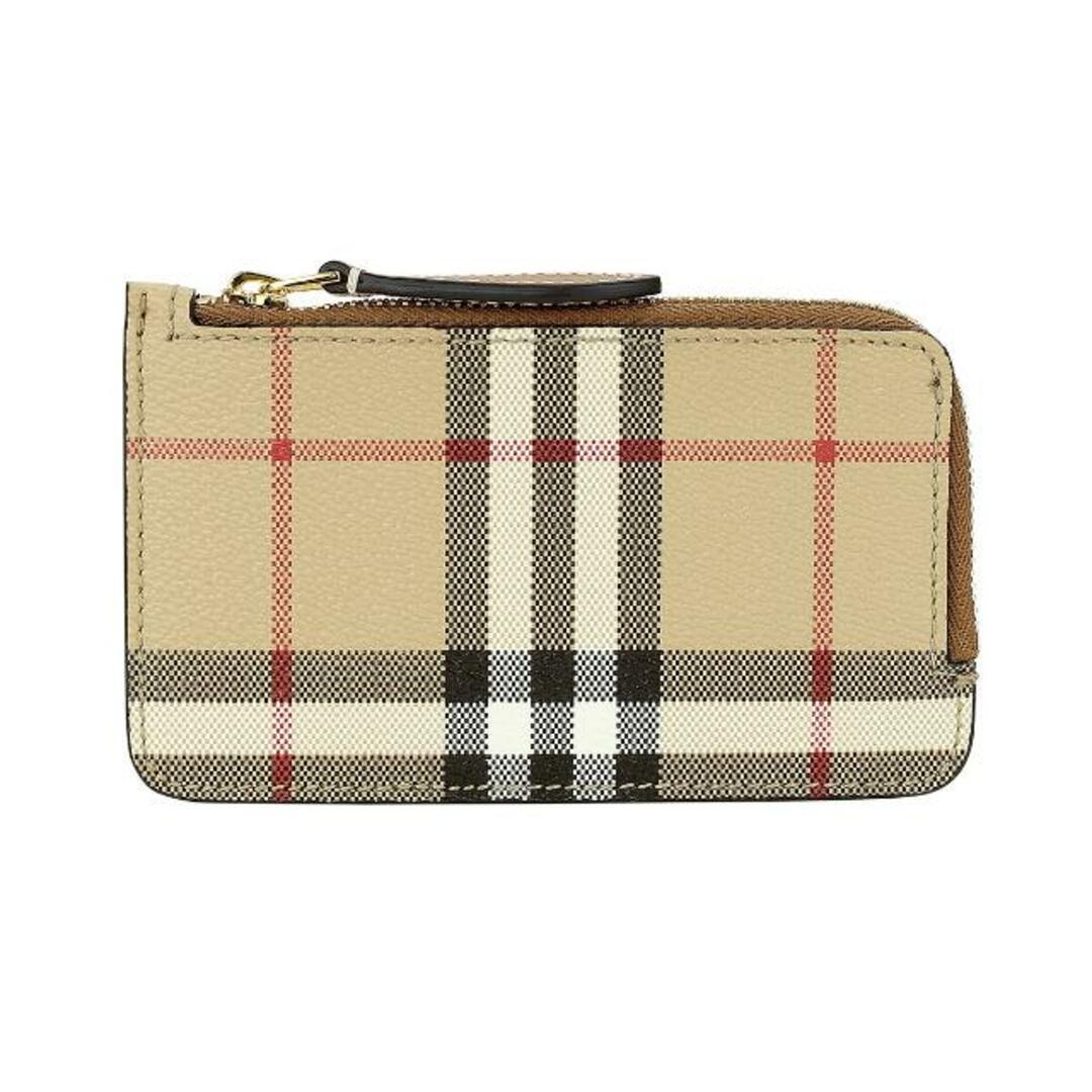 新品 バーバリー BURBERRY カードケース ジップカードケース価格 アーカイブベージュ | フリマアプリ ラクマ