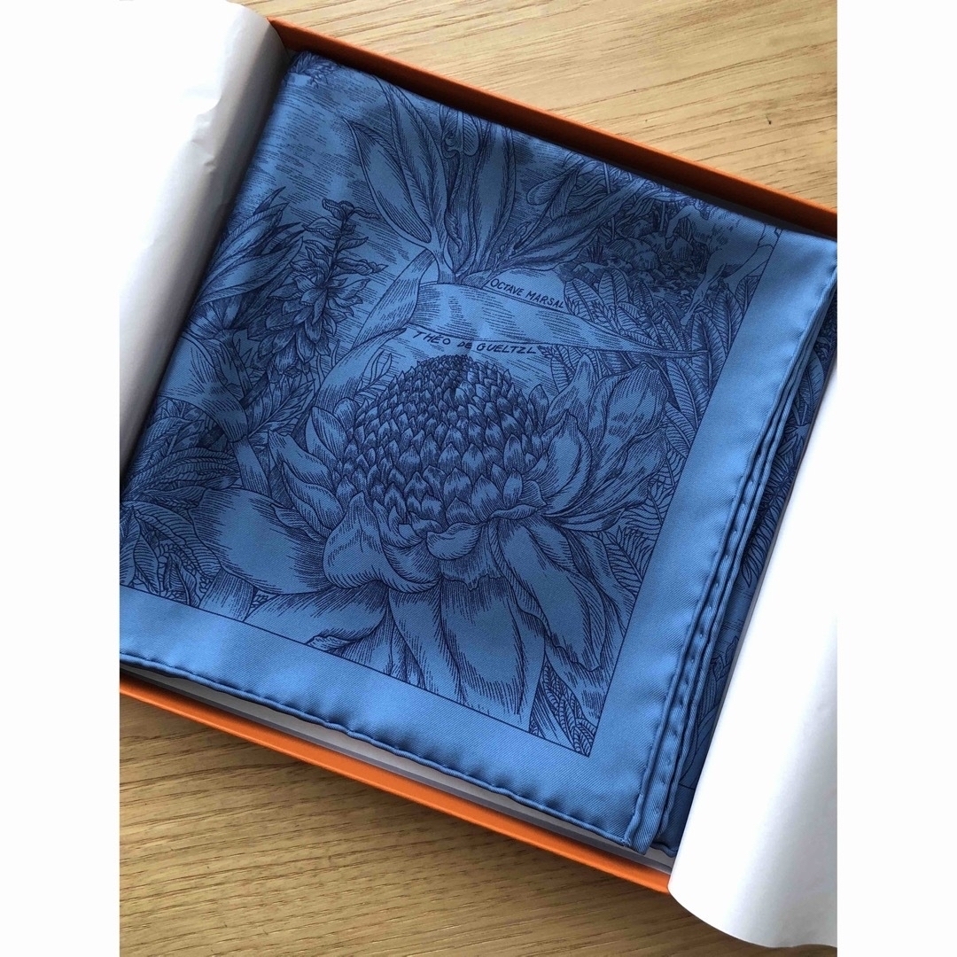 Hermes(エルメス)のエルメス フォーブルトロピカル　FAUBOURG TROPICAL HERMES レディースのファッション小物(バンダナ/スカーフ)の商品写真