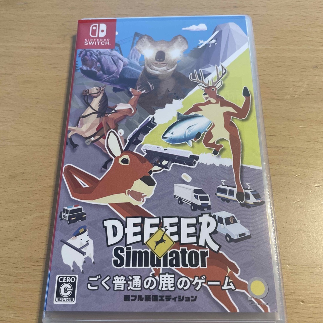 Nintendo Switch(ニンテンドースイッチ)のごく普通の鹿のゲーム DEEEER Simulator 鹿フル装備エディション  エンタメ/ホビーのゲームソフト/ゲーム機本体(家庭用ゲームソフト)の商品写真