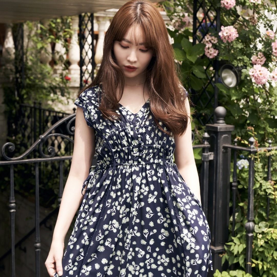 Paris Daisy Long Dress(ハーリップトゥ)