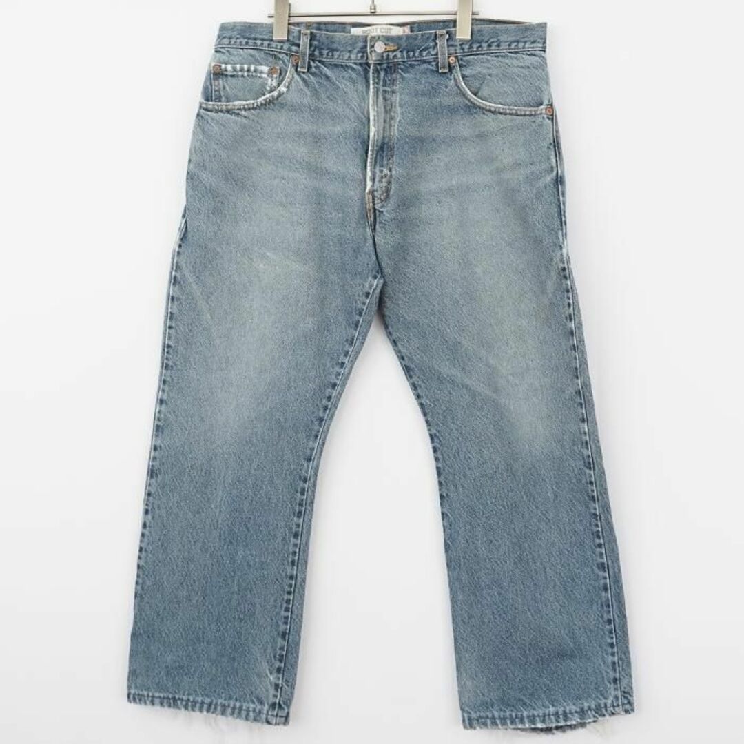 Levi's - リーバイス517 W38 青ブルー ブーツカット フレアデニム ...