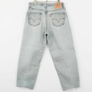 Levi's   リーバイス W ワイドバギーデニム 水色青ブルー