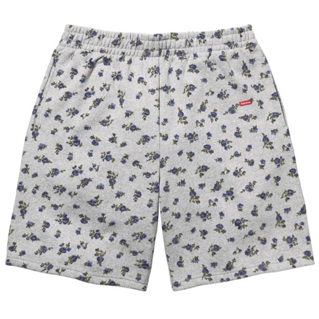 ☆Supreme Small Box Sweatshort Flowers☆