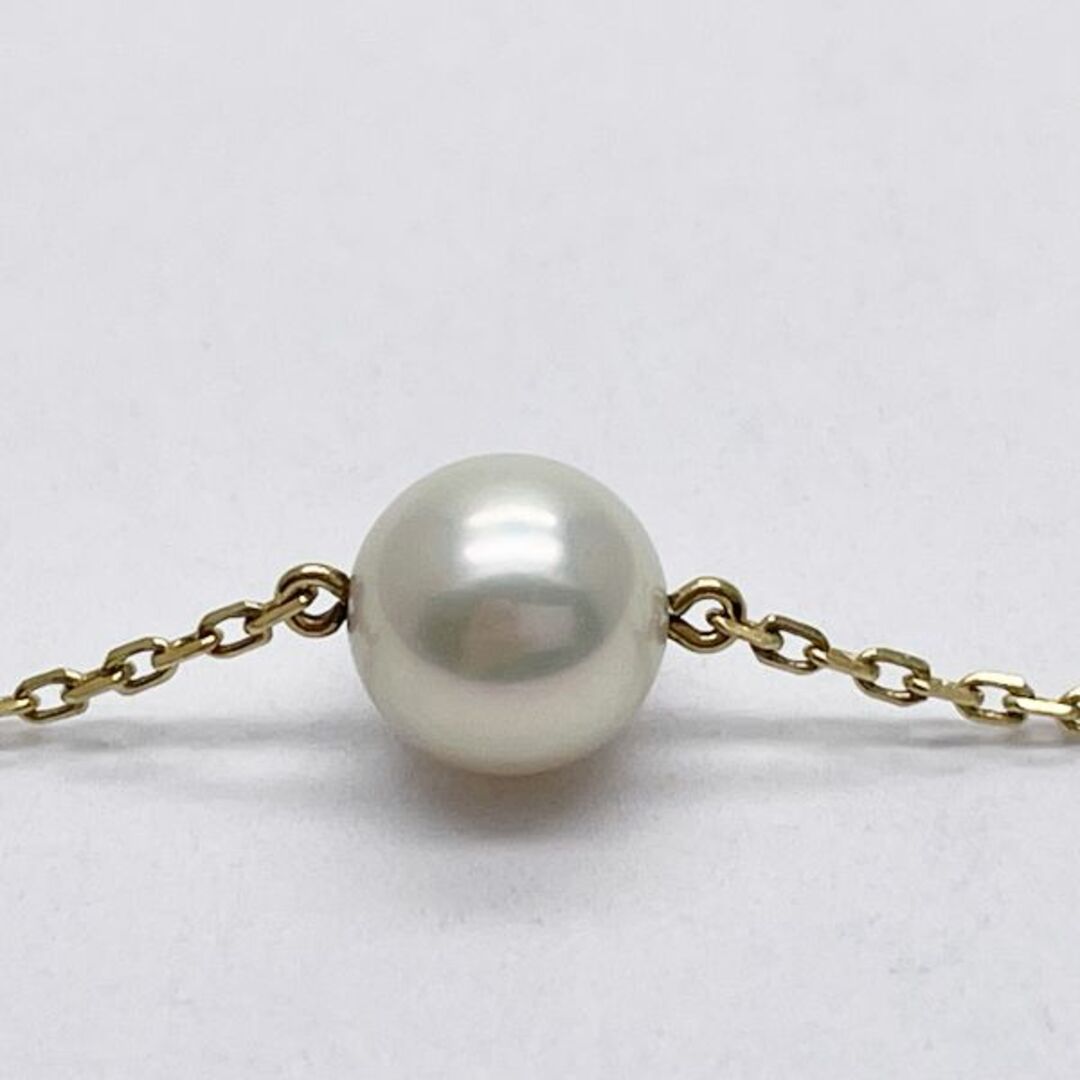 MIKIMOTO パール 約6.8mm ブレスレット K18YG-