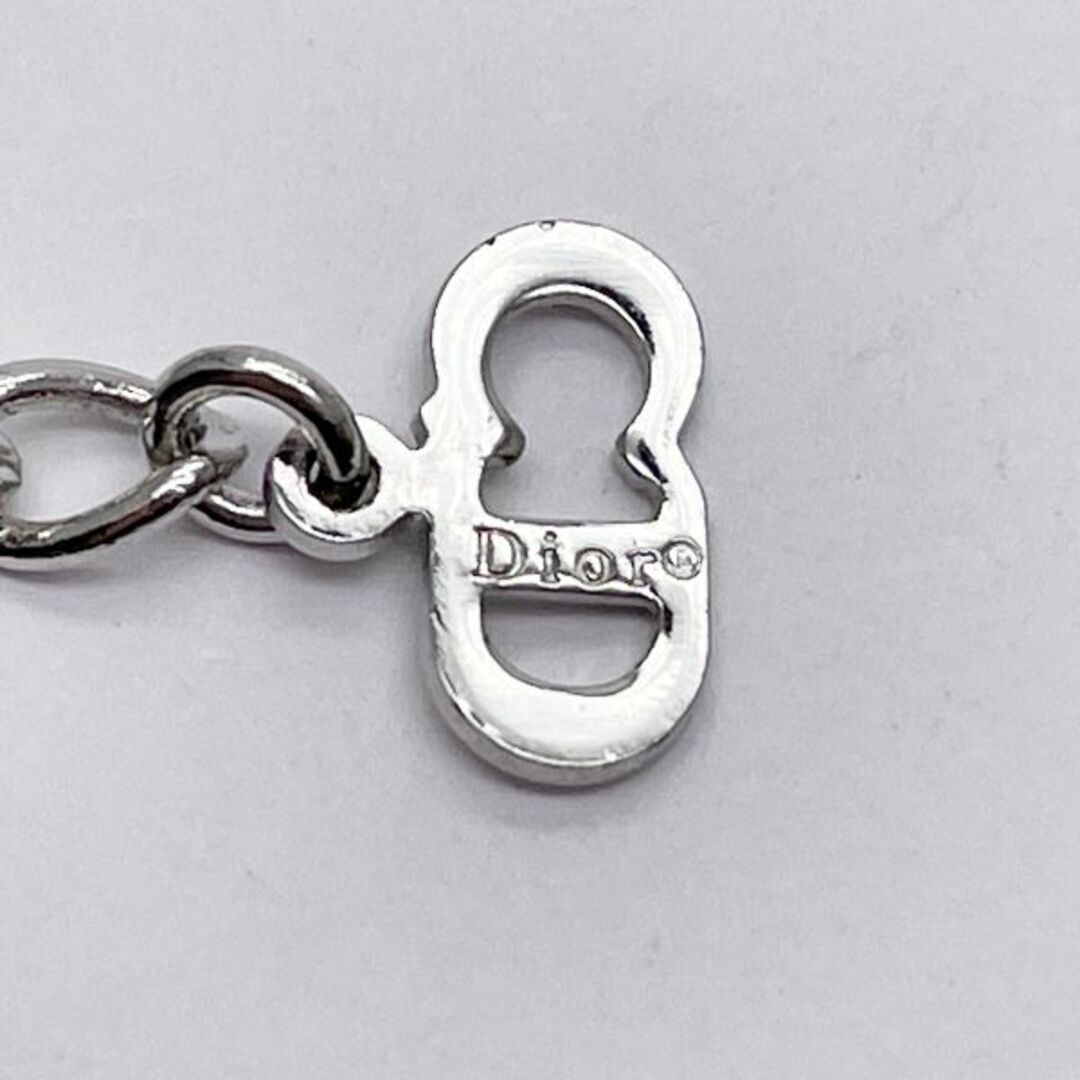 Christian Dior ロゴ ヴィンテージ ブレスレット レザー メタル