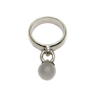 ティファニー(Tiffany & Co.)のTIFFANY&Co. クォーツ ダングルボール リング・指輪 SV925(リング(指輪))
