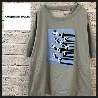 アメリカンホリック(AMERICAN HOLIC)のAMERICANHOLICDisney Tシャツ レディース[Free](Tシャツ(半袖/袖なし))
