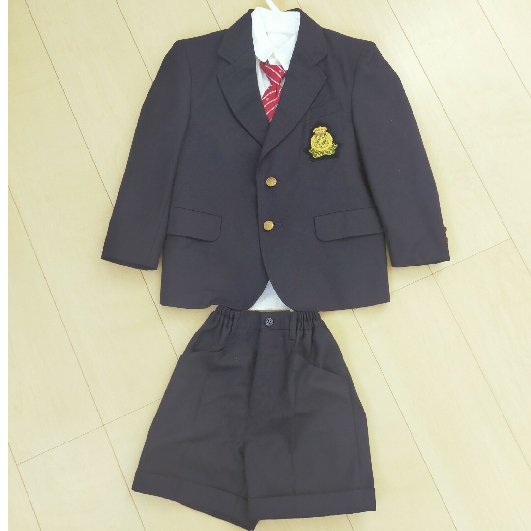 【美品クリーニング済】US POLO フォーマルスーツ 120 キッズ/ベビー/マタニティのキッズ服男の子用(90cm~)(ドレス/フォーマル)の商品写真