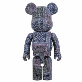 ベアブリック(BE@RBRICK)のBE@RBRICK BAPE(R) BLACK BANDANA 1000％(その他)