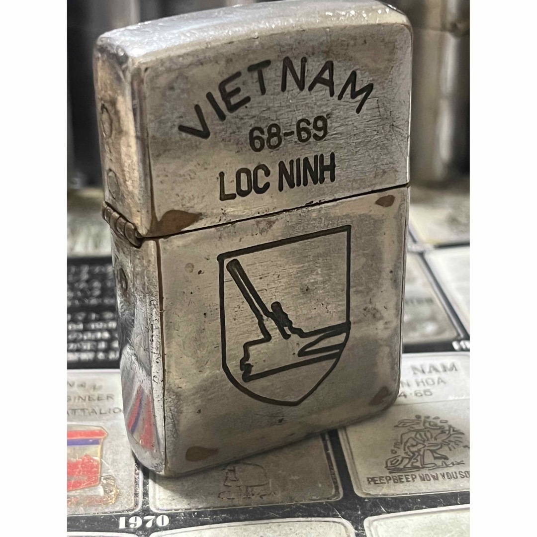 米軍ベトナム戦争ビンテージzippo1968年製在ベトナムアメリカ軍