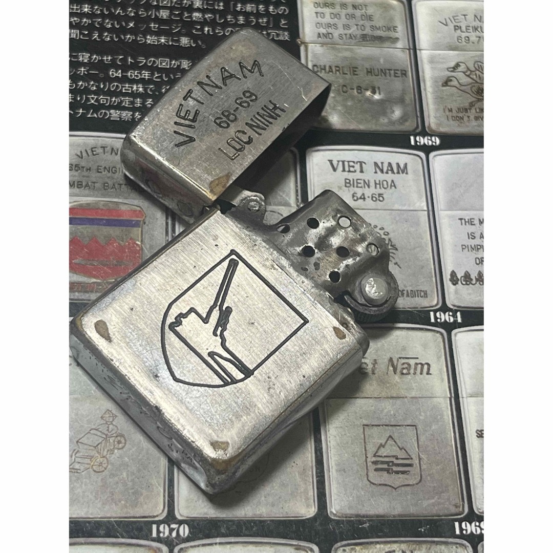 ZIPPO - 【ベトナムZIPPO】本物 1968年製ベトナムジッポー「米軍部隊章