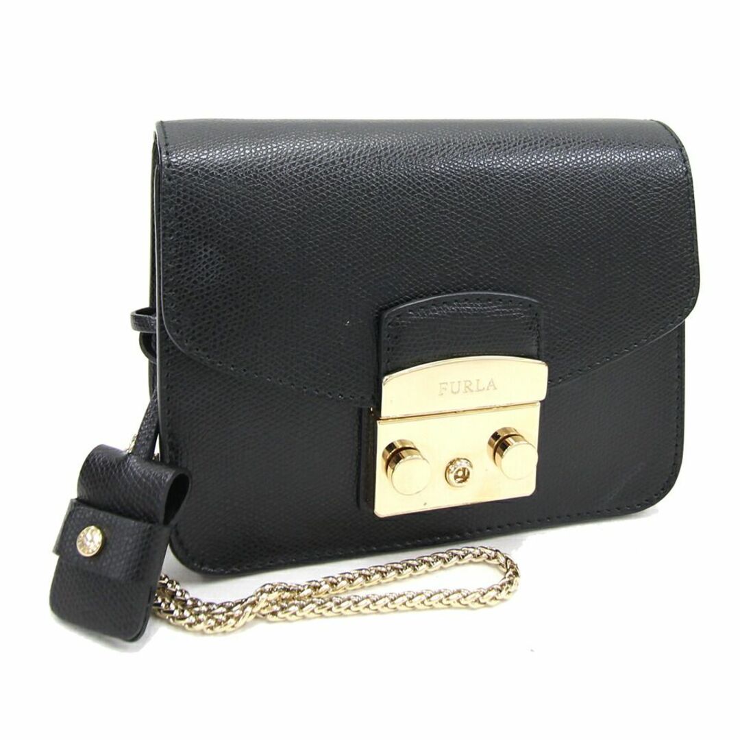 FURLA フルラショルダーバッグ メトロポリス ブラック