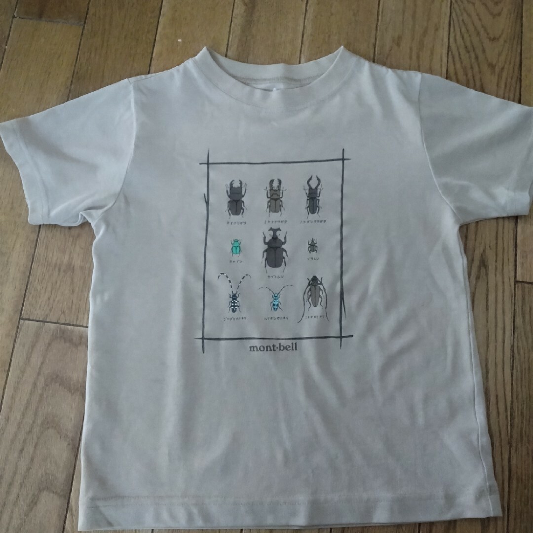 mont bell(モンベル)のモンベル　mont-bell　Tシャツ　３枚　セット　男の子　虫 キッズ/ベビー/マタニティのキッズ服男の子用(90cm~)(Tシャツ/カットソー)の商品写真