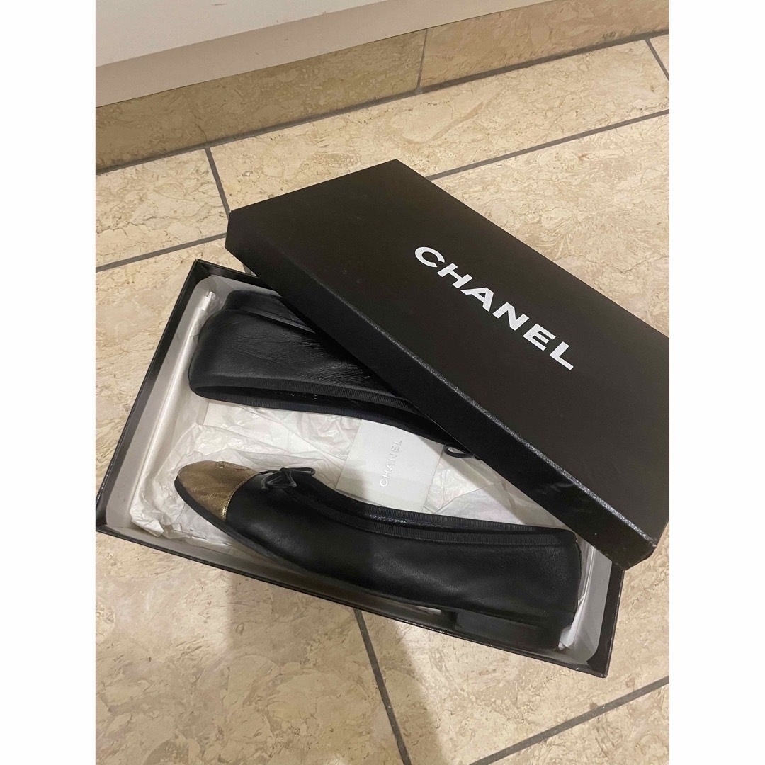 CHANEL   CHANELフラットシューズ サイズ シャネルの通販 by nana's