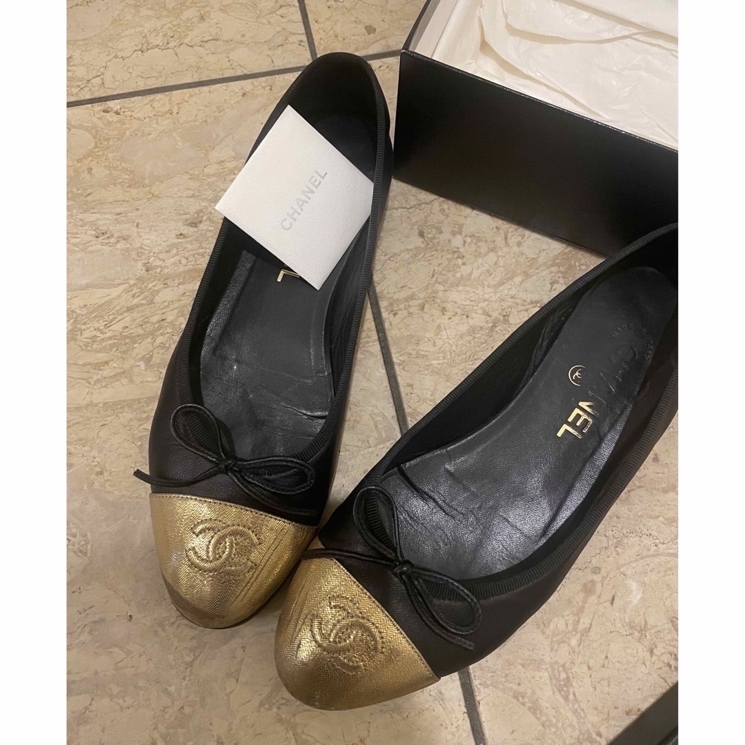 CHANELフラットシューズ 38サイズ シャネル CHANELフラットシューズ 38サイズ シャネル