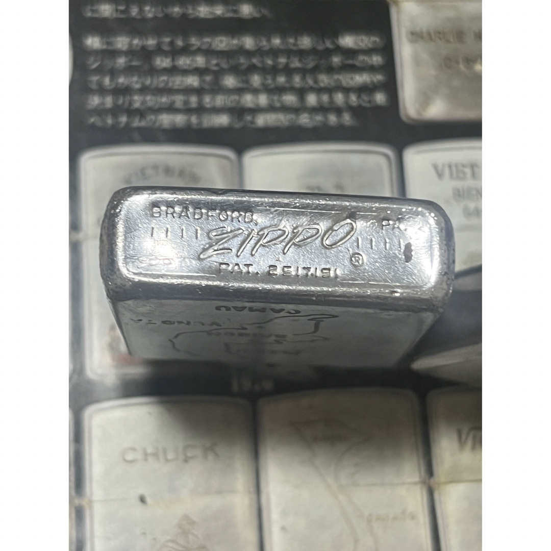 【ベトナムZIPPO】本物 1966年製ベトナムジッポー「戦闘ヘリコブラ」VIE