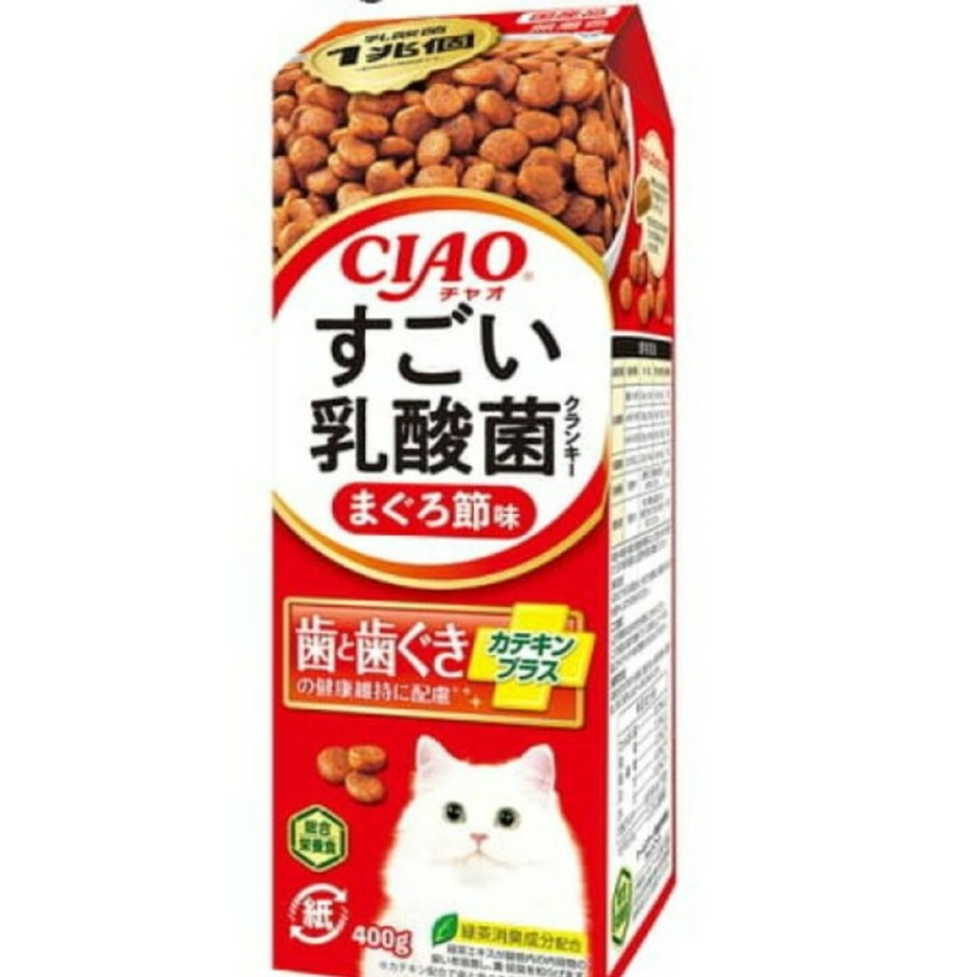 CIAOすごい乳酸菌クランキー かつお節入り まぐろ味 200g