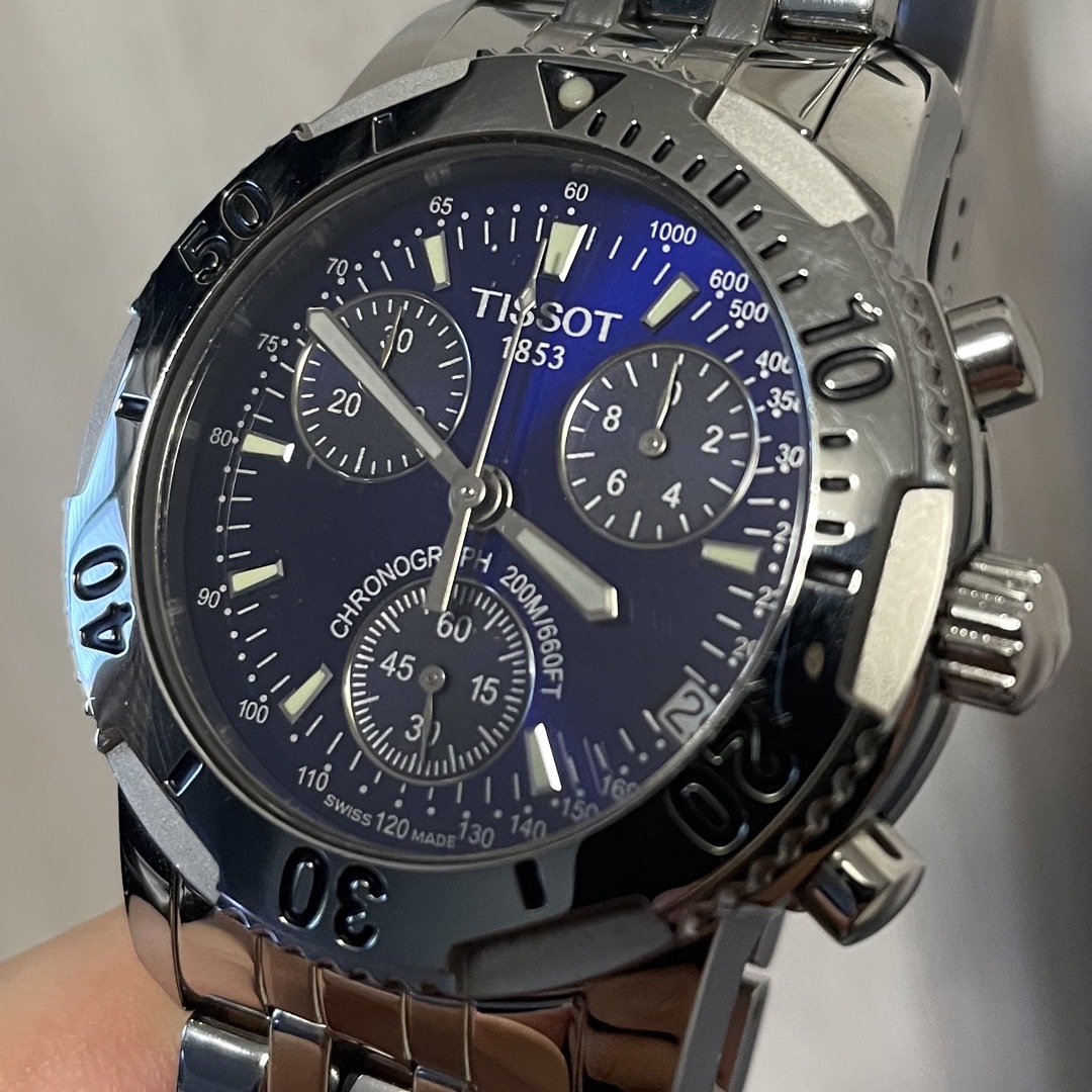 TISSOT クロノグラフ PRS200