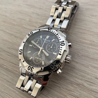 ティソ(TISSOT)のティソ　スポーツクロノグラフ　PRS200 ブルー　Tissot(腕時計(アナログ))