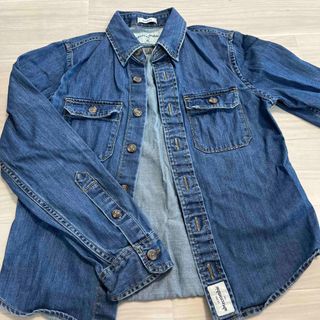 アバクロンビーアンドフィッチ(Abercrombie&Fitch)のアバクロ デニムシャツ Kids S(ブラウス)