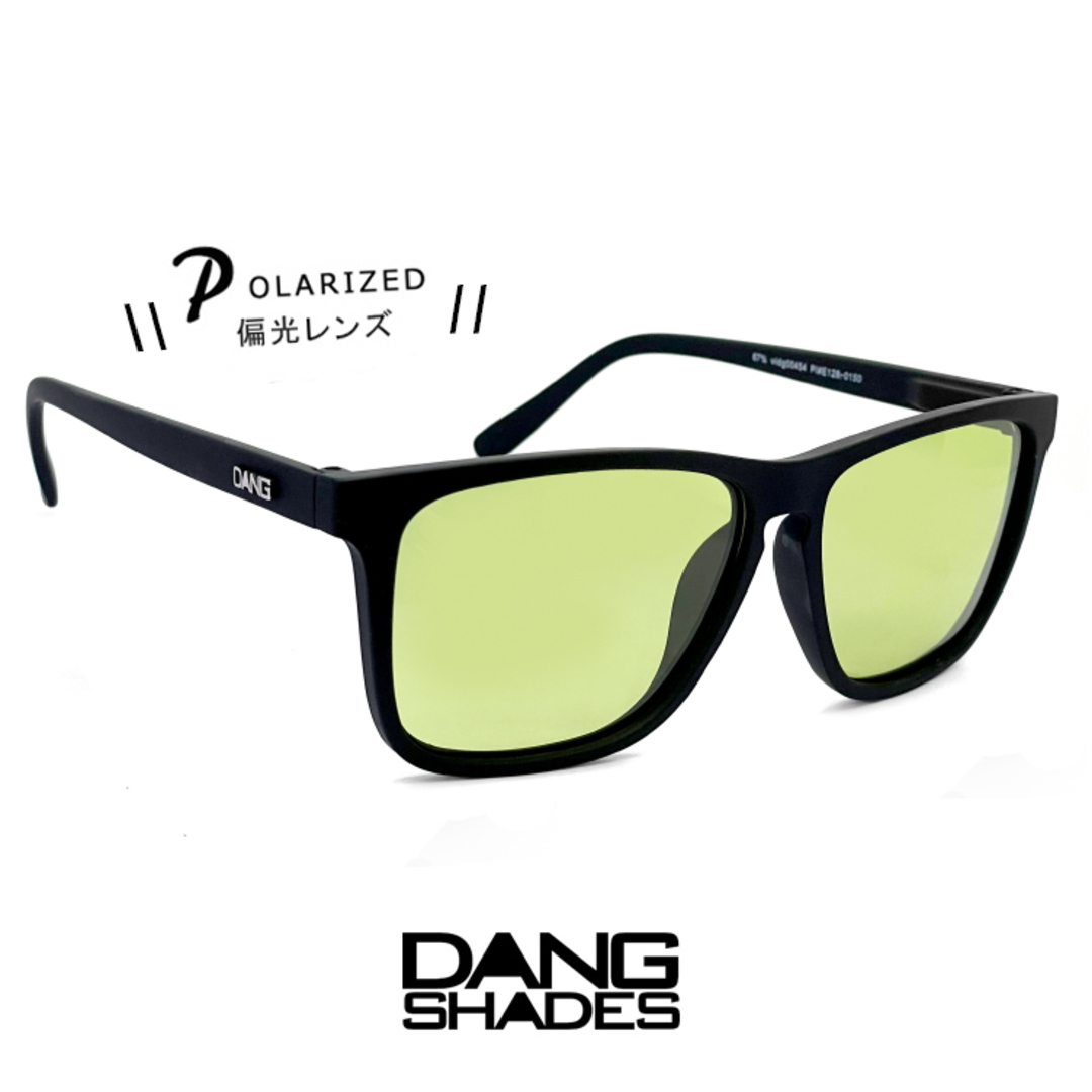 【新品】 ダンシェイディーズ vidg00454 RECOIL リコイル DANG SHADES ライトカラー 偏光サングラス ライト カラー サングラス dangshades メンズ レディース ウェリントン 型 フレーム バネ蝶番