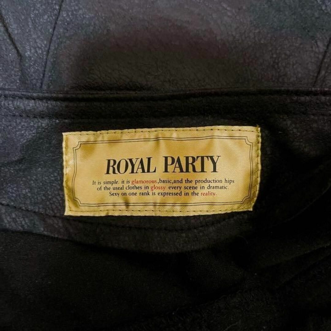 ROYALPARTY ロイヤルパーティー ジャケット ライダース サイズ38