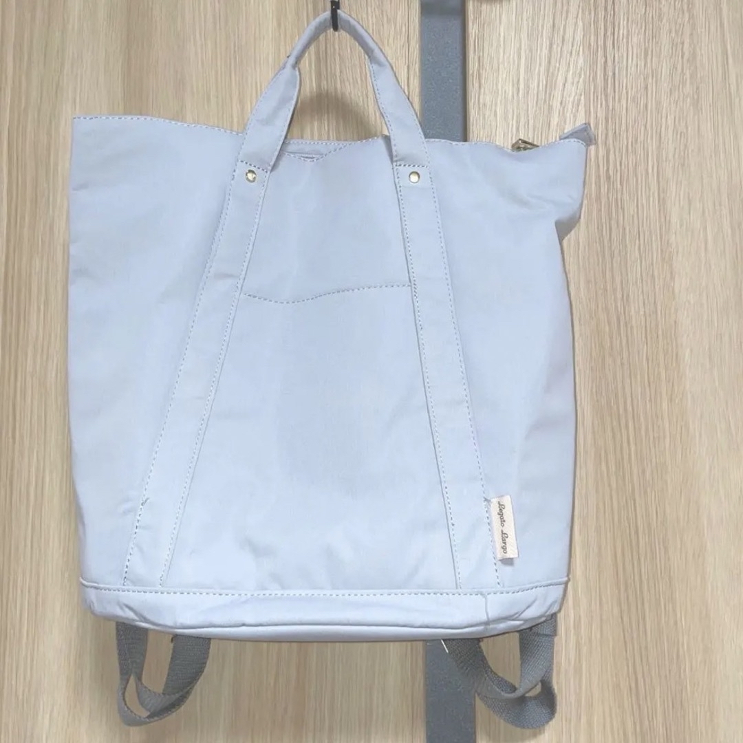 Legato Largo(レガートラルゴ)の【匿名配送】トート型リュック　簡探バッグ　2WAY  10L 時短バッグ キッズ/ベビー/マタニティのマタニティ(マザーズバッグ)の商品写真