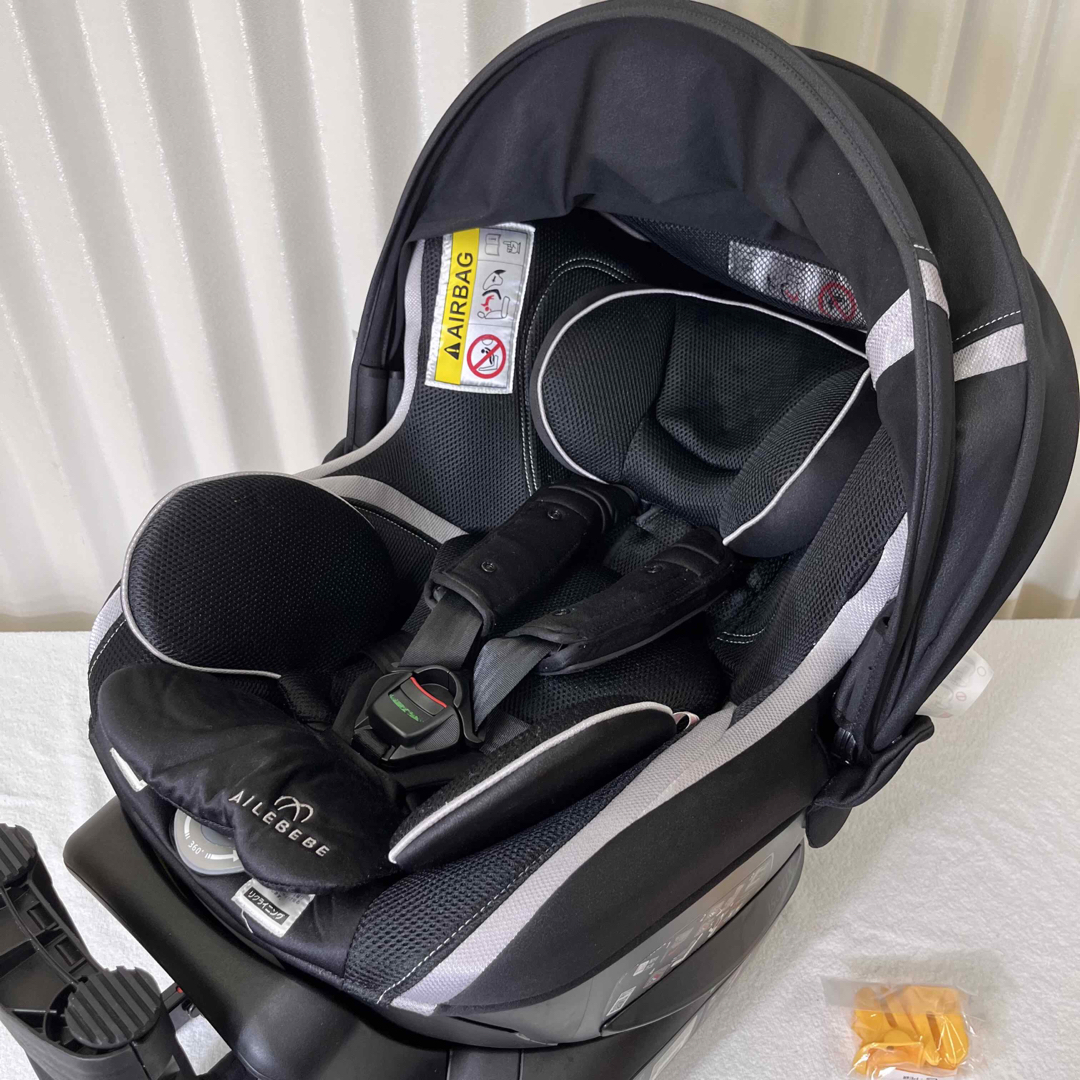 極上クリーニング済　☆美品☆　エールべべ　クルット3i　プレミアム　ISOFIX 1