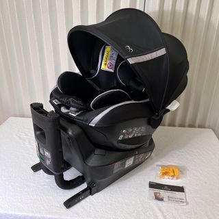 美品 エールベベ チャイルドシート ISOFIX クルット3i プレミアム