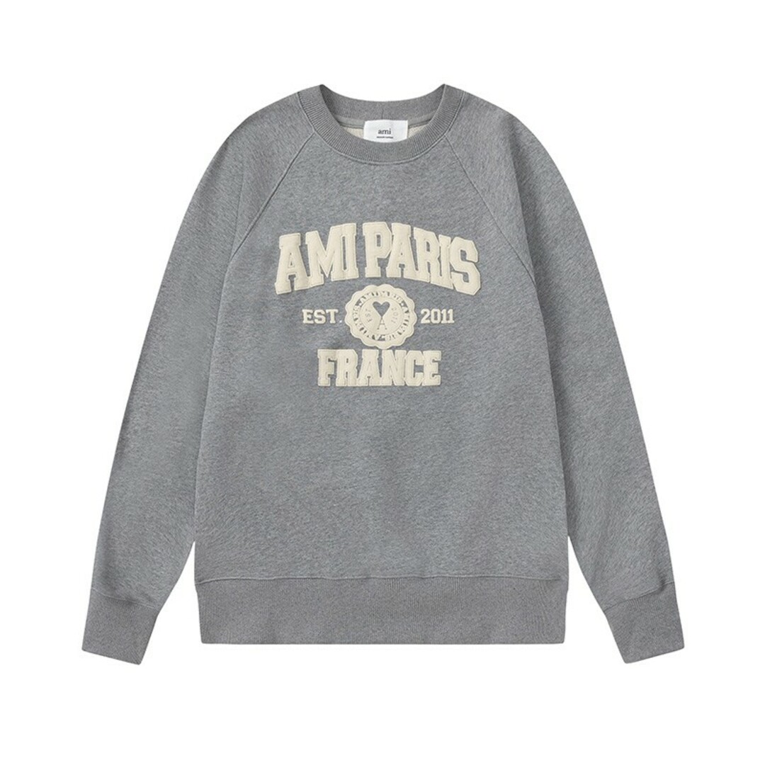 Amiparis アミパリス フード長袖 グレー 男女兼用 新品 - 通販
