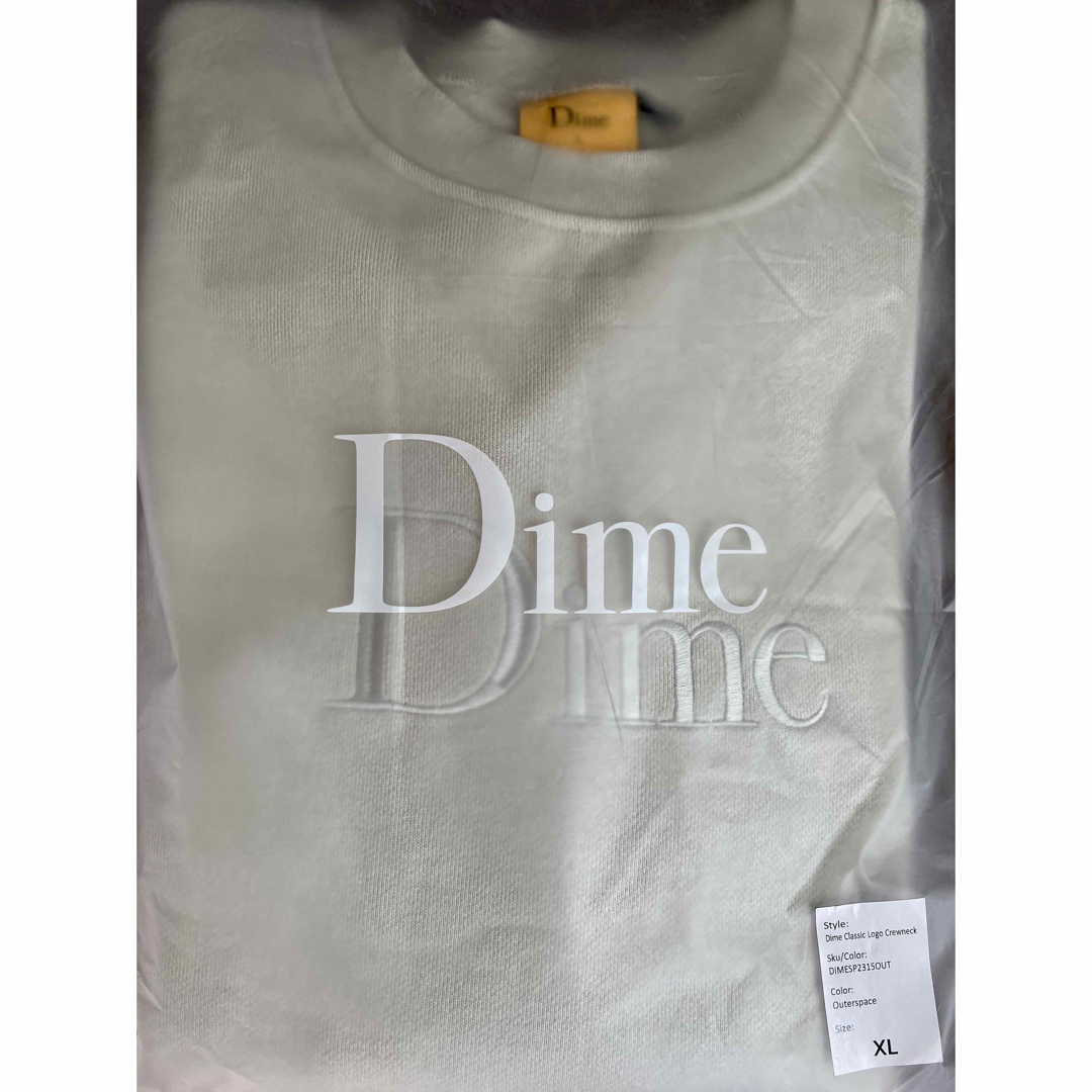 Dime スウェット パーカー フーディー Lサイズ ベージュの通販 by ...