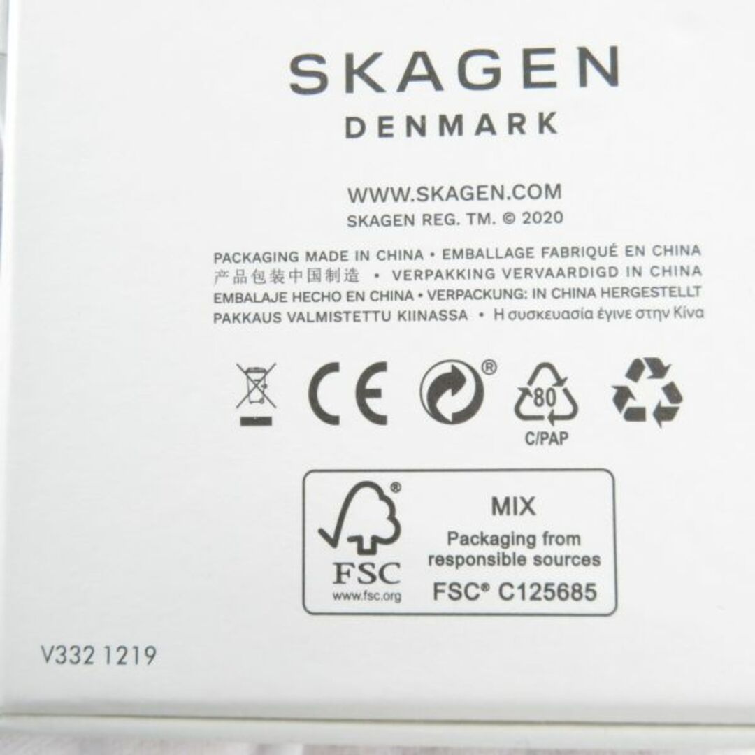 SKAGEN(スカーゲン)のSKAGEN スカーゲン ELLEN シルバー ピアス 1点 スターリングシルバー、ローズクォーツ Ag925 イヤリング アクセサリー レディース AU1950C  レディースのアクセサリー(ピアス)の商品写真