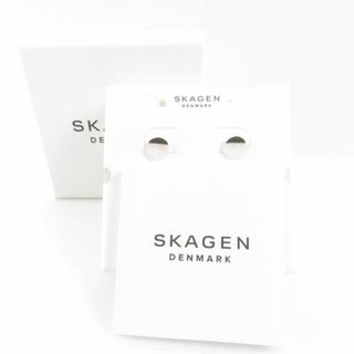 スカーゲン(SKAGEN)のSKAGEN スカーゲン ELLEN シルバー ピアス 1点 スターリングシルバー、ローズクォーツ Ag925 イヤリング アクセサリー レディース AU1950C (ピアス)