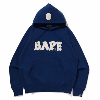 タグ保存袋a bathing ape アベイジングエイプシャークパーカー ブルー